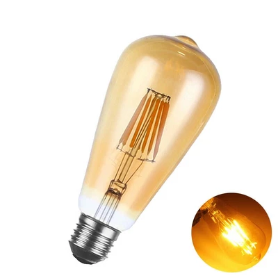 £4.29 • Buy Antique Style Edison Vintage LED Light Bulbs Industrial Retro Lamps B22 Or E27