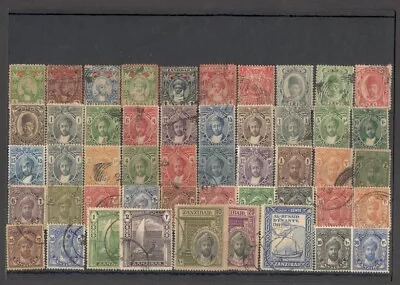 Zanzibar 1896-1967 Used Collection (153 Stamps) • $35