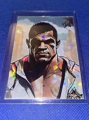 Vitor Belfort Custom UFC Holo Refractor Prizm MMA Art Card RC Rookie Pride FC • $11.19