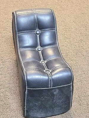 Harley Vintage Chopper Fender Passenger Seat Pad Panhead Knucklehead Shovelhead • $99.99