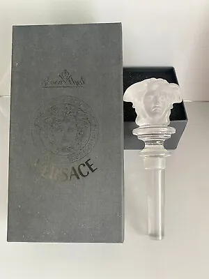 VERSACE Bottle Stopper Rosenthal New In Box With Certificate • $89