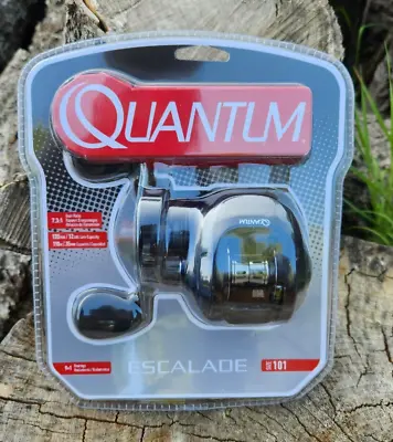 Quantum Escalade Baitcast Reel Left Hand Retrieve 7.3:1 Gear Ratio Size 101 • $44.99