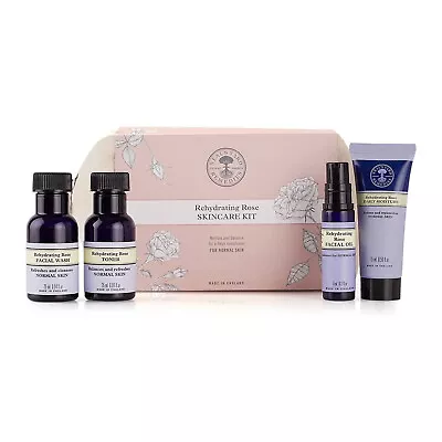 Neals Yard Rehydrating Rose Skincare Kit 5 Pce • £25.99