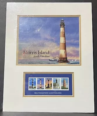 Morris Island South Carolina Picture And Southeastern Lighthouse Stamps (New) • $18