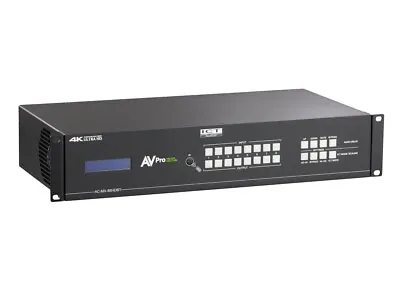 AVPro Edge AC-MX-88HDBT 4K60 8x8 HDMI/HDBaseT Matrix With Audio Delay Control • $10999