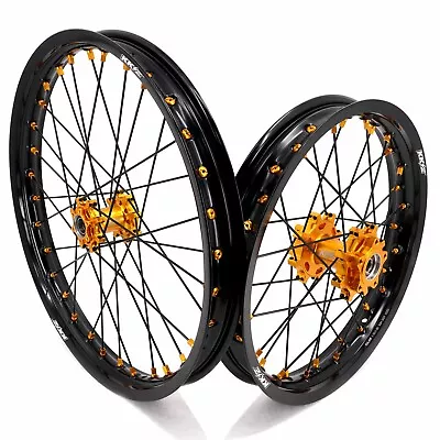 KKE 19/16 Wheels Rims Fit Talaria Sting MX3/ R MX4 CNC Hubs Gold Dirt Bike Wheel • $569