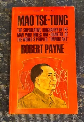 Vintage Paperback MAO TSE-TUNG By Robert Payne -  1967 Very Clean • $5