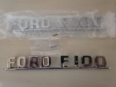 1953 1954 Ford Pickup F100 Hood Side Emblems  New  Pair • $47.91