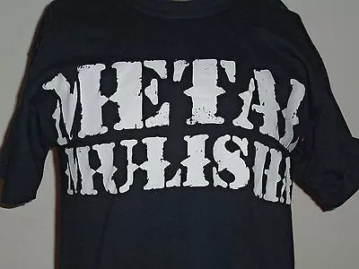 METAL MULISHA MENS BLACK GRAPHIC T-SHIRT W/WHITE LOGE Size Small • $20