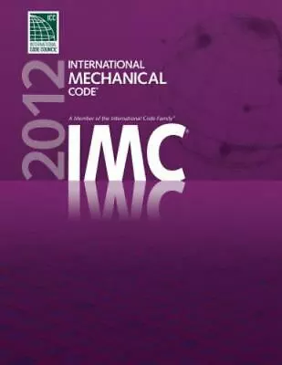 2012 International Mechanical Code - GOOD • $85.75