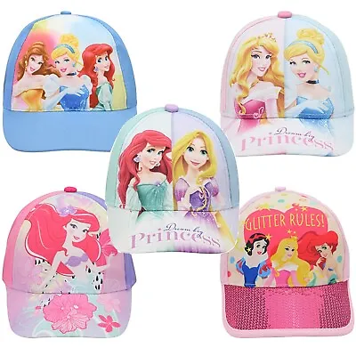 £7.90 • Buy Disney Princess Girls Cotton Baseball Caps Snapback Summer Kids Easter Gift 3+Y