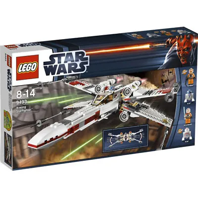£136.18 • Buy LEGO Star Wars X-WING STARFIGHTER 9493 Jek R2-D2 R5-D8 Luke Sealed NIB Retired