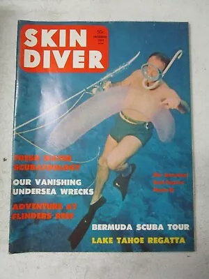 Skin Diver Magazine December 1962 Griffon Quest Fresh Water Scubazoology Vintage • $27.95