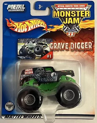 MATTEL Hot Wheels Monster Jam  GRAVE DIGGER  1:64 Diecast Monster Truck C2000 • $16.99