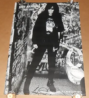 $48.95 • Buy Joey Ramone 1951-2001 Poster Original 34x24 The Ramones