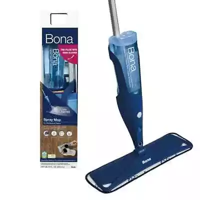 Bona Spray Mop For Hardwood Floors With Refillable Cartridge Washable Microfiber • $28