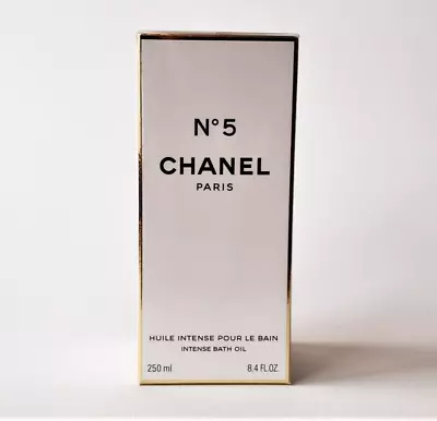 CHANEL No 5 Intense Bath Oil (250 Ml/8.4 Oz) New Sealed • £156.68