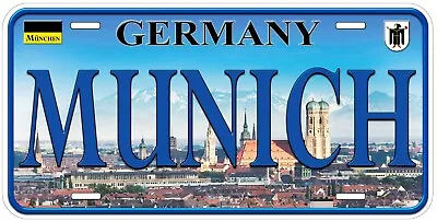 Munich Germany Novelty Car License Plate • $17.85