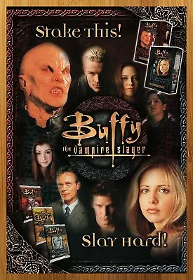 2001 Buffy The Vampire Slayer Collectible Card Game Print Ad/Poster TCG CCG Art • $14.99
