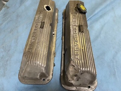 $600 • Buy 1969 Ford Mustang Cobra Jet OEM 428 V8  Valve Covers