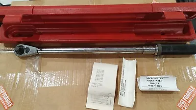 Matco Tools With Case & Cal Sheet 1/2  Drive Torque Wrench 10-150 FT/LBS TRC150 • $229