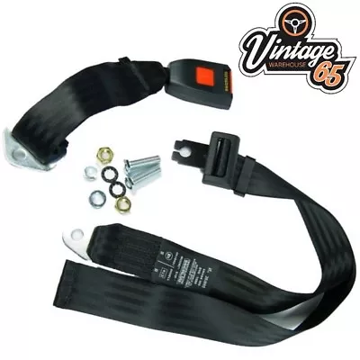 Extra Long Camper Van Rock & Roll Bed Static Rear 2 Point Lap Belt Seat Belt Kit • £36.95