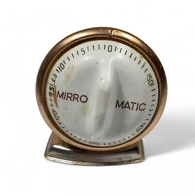 Vintage Kitchen Timer Mirro Matic By Lux Works 1960’s • $20