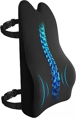 Soft Memory Foam Car Back Support For Driving Fatigue/Back Pain Relief - Dual... • $49.99
