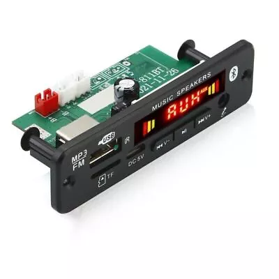 Car 40W Amplifier MP3 Decoder Board 12V Bluetooth 5.0 TF USB FM Radio Module • $14.39