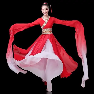 Costume Chinese Hanfu Hmong Classical Dance Costume Fairy Dance Costumes • $113.31