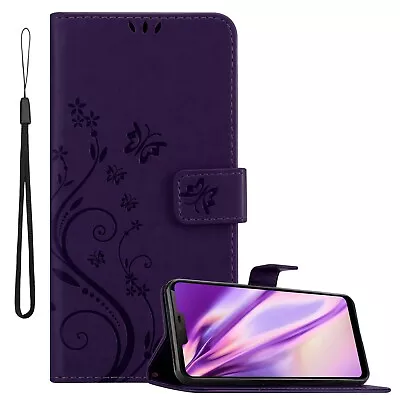 Case For LG G7 ThinQ / FIT / ONE Phone Cover Protection Flower Book Wallet • £9.99