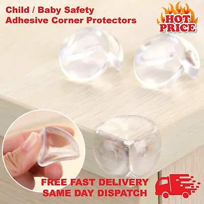 Table Corner Protectors Child Safety Corner Edge Protector Furniture Kids Guard • £10.99