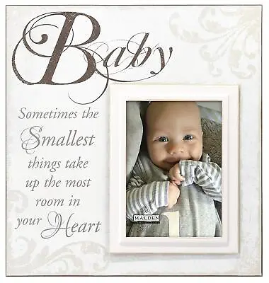 Malden International Designs Wood  Baby  Picture Frame 5 X 7 • $14.99