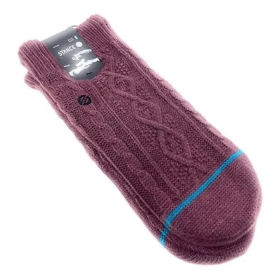 Stance Roasted Slipper Winter Time Cozy Warm Crew Socks Unisex Size Small NWT • $12.97