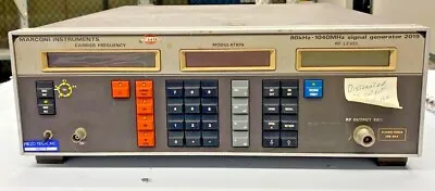 Marconi IFR 2019A Generatore RF 80kHz-1040MHz Signal Generator AM-FM • $200