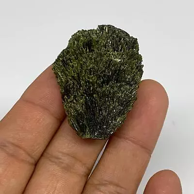 18.5g 1.5 X1.2 X0.4 Green Epidote Custer/Leaf Mineral Specimen @PakistanB2756 • $6