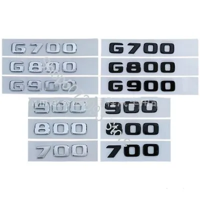 Suitable For Mercedes Benz Brabus New G-class Modified Car Logo G700 800 900 • $13.59