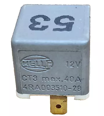 Audi Vw  Hella 53 Relay Manufactured 4ra003510-29  Oem • $17.77