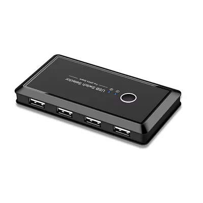 KVM Switch USB 3.0 2.0 For PC Laptop 2 Computers Users Sharing 4 USB Devices • $44.79
