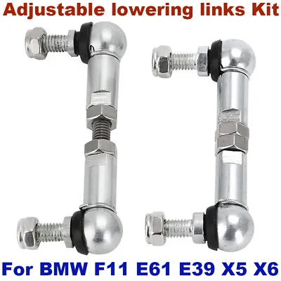 Adjustable Lowering Link Air Suspension Rod For BMW Touring F11 E61 E39 X5 X6 • $40.99