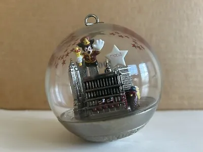 Lenox Disney Mickey Mouse Macy's Thanksgiving 2000 Ball Ornament NYC TwinTowers • $27