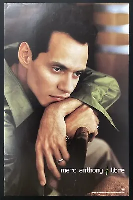 Marc Anthony Poster 11x17 Libre Album Promo Salsa Spanish Latin Music Grammy • $19.99