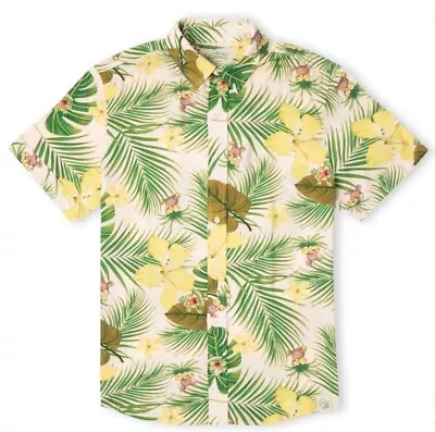 £29.99 • Buy PokÉmon Exeggutor Tropical Print Mens Anime Comic Hawaiian Shirt Charizard M-xl
