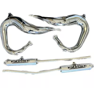 Empire Industries Yamaha Banshee Pipes Chrome With Polished Stingers :  Toomy • $999