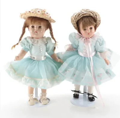 Antique Effanbee Large Composition Dolls! Anne Shirley & Mcguffey Ana 2/Set 17” • $274