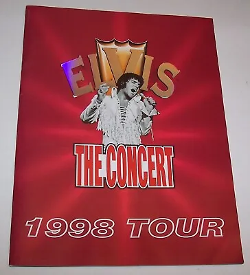 Vintage 1998 ELVIS The Concert Tour Book Program • $19.99