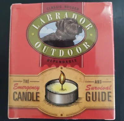 Labrador Outdoor Emergency Candle Matches & Survival Guide Book NEW In Package • $6.95