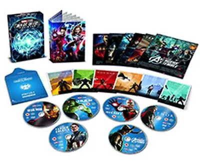 Marvel Studios Cinematic Universe Phase 1 (6 Films)   [uk] New  Dvd • £60.74