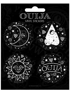 OUIJA BOARD 4 Vinyl Sticker Set: Planchette Sun Moon Witch Stickers Goth Gift • £3.45