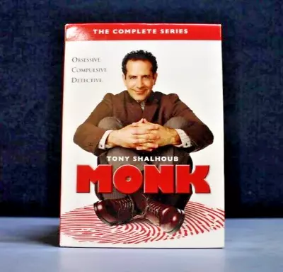 Monk: The Complete Series DVD Set (32 Discs ~ Seasons 1-8) • $38.95